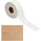 Envelope Seals, Clear Mailing Labels, Round Stickers Roll (2 in, 1000 Pieces)